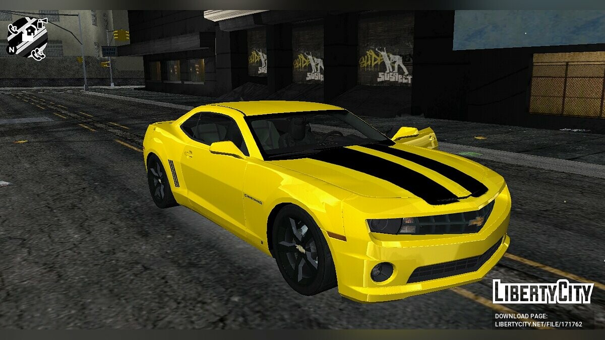 Скачать Chevrolet Camaro 2010 для GTA 3 (iOS, Android)