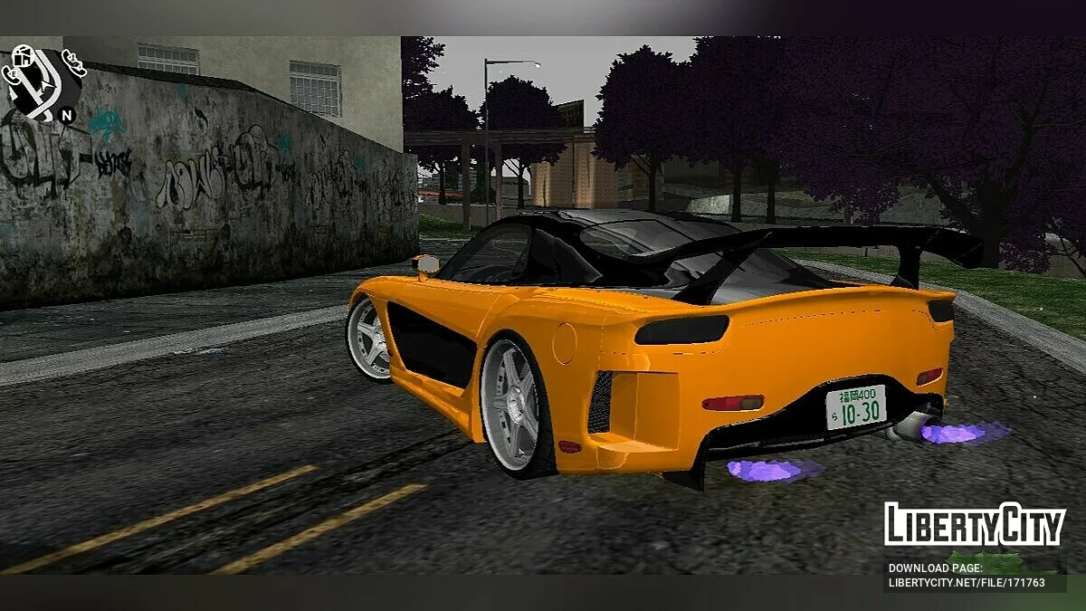 Mazda RX-7 Veilside / GTA 3 (iOS, Android)