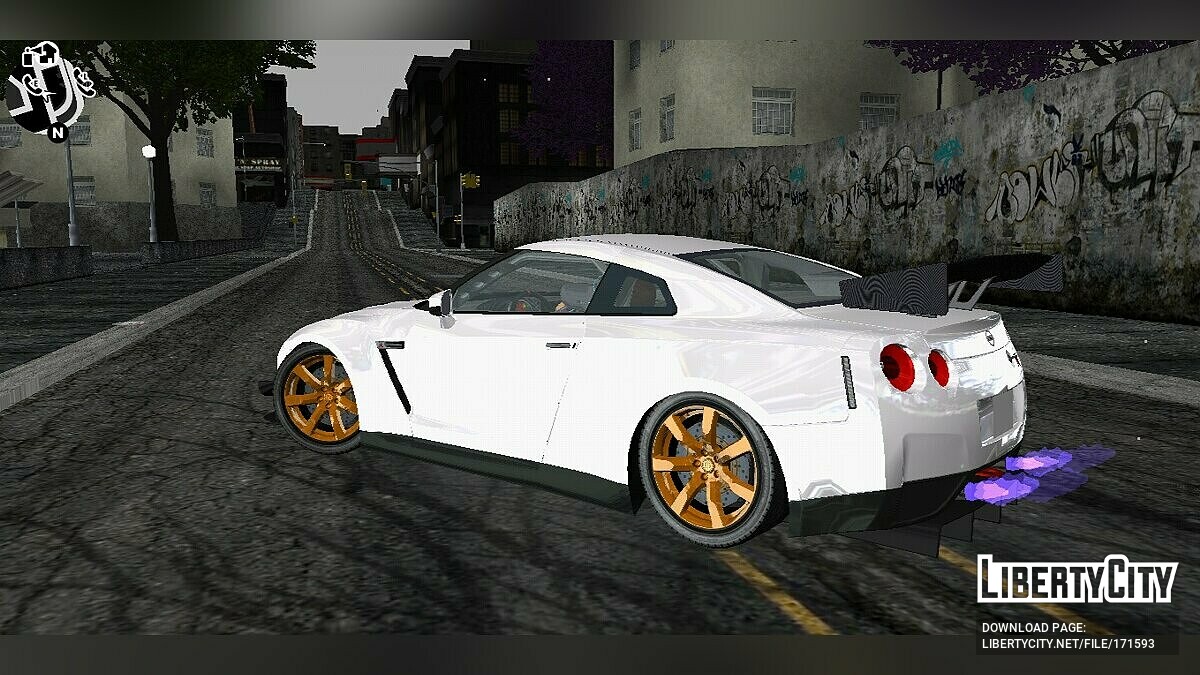 Скачать Nissan GT-R Shift 2 для GTA 3 (iOS, Android)