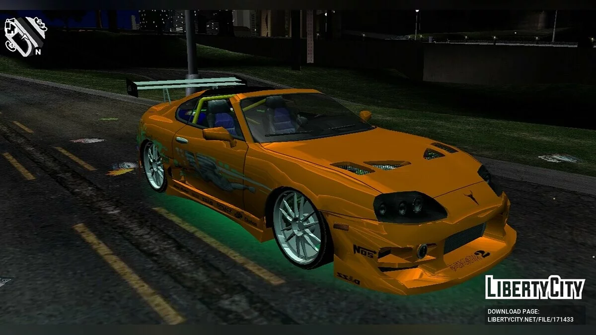 Сборник автомобилей из Fast And Furious / GTA 3 (iOS, Android)