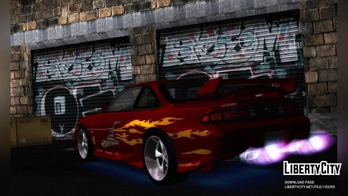Nissan 200SX S14 '98 / GTA 3 (iOS, Android)