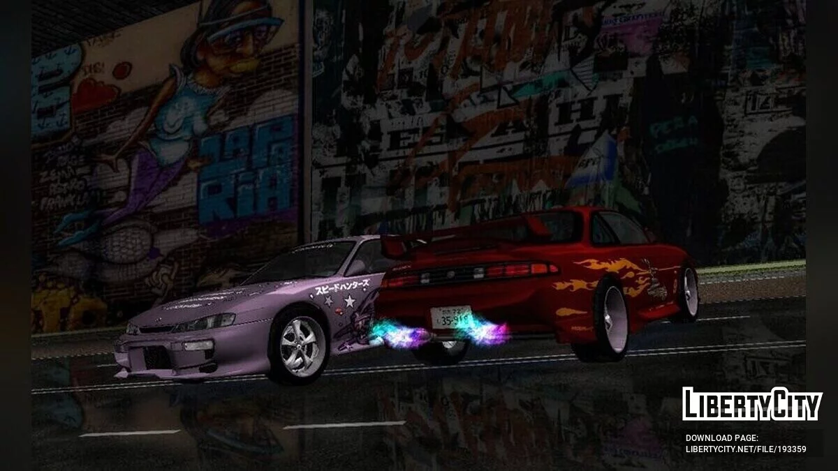 Nissan 200SX S14 '98 / GTA 3 (iOS, Android)