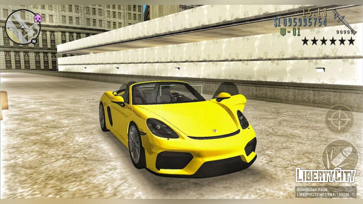 2020 Porsche Boxster 4.0 / GTA 3 (iOS, Android)