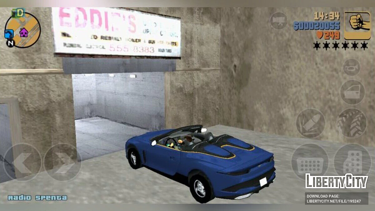 Bentley Murcielago / GTA 3 (iOS, Android)