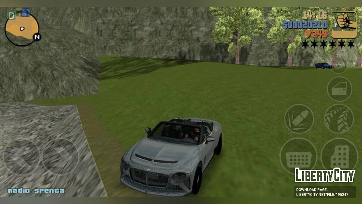 Bentley Murcielago / GTA 3 (iOS, Android)