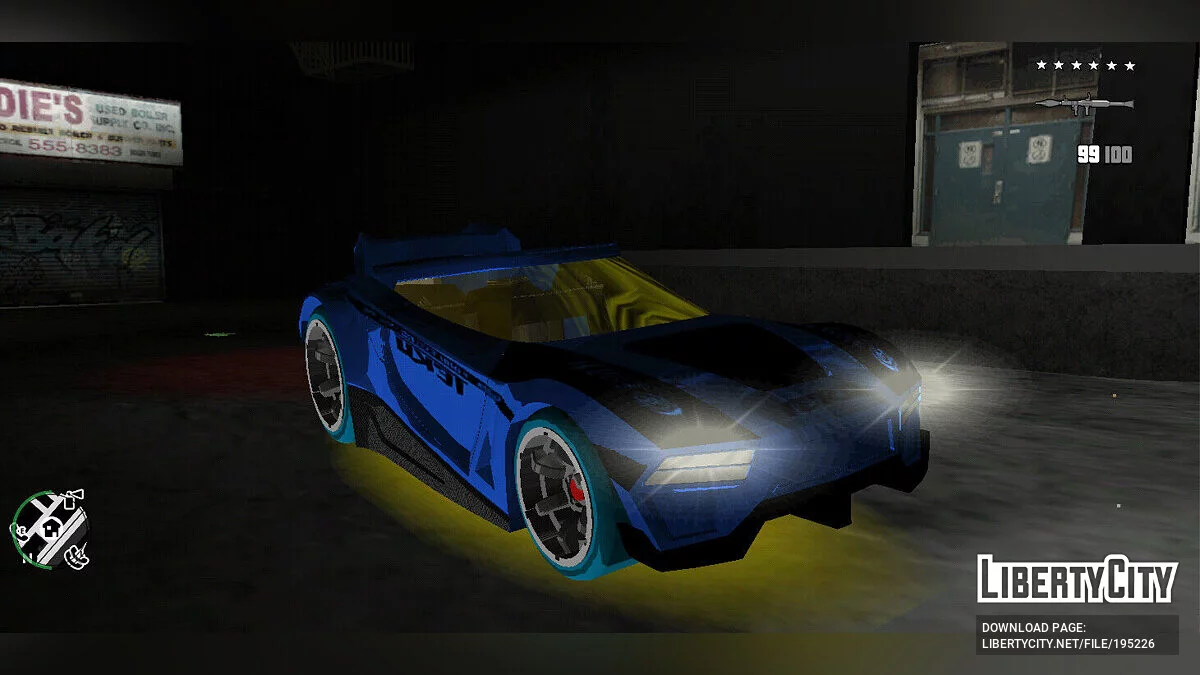 Chicane Hotwheels Acceleracers / GTA 3 (iOS, Android)