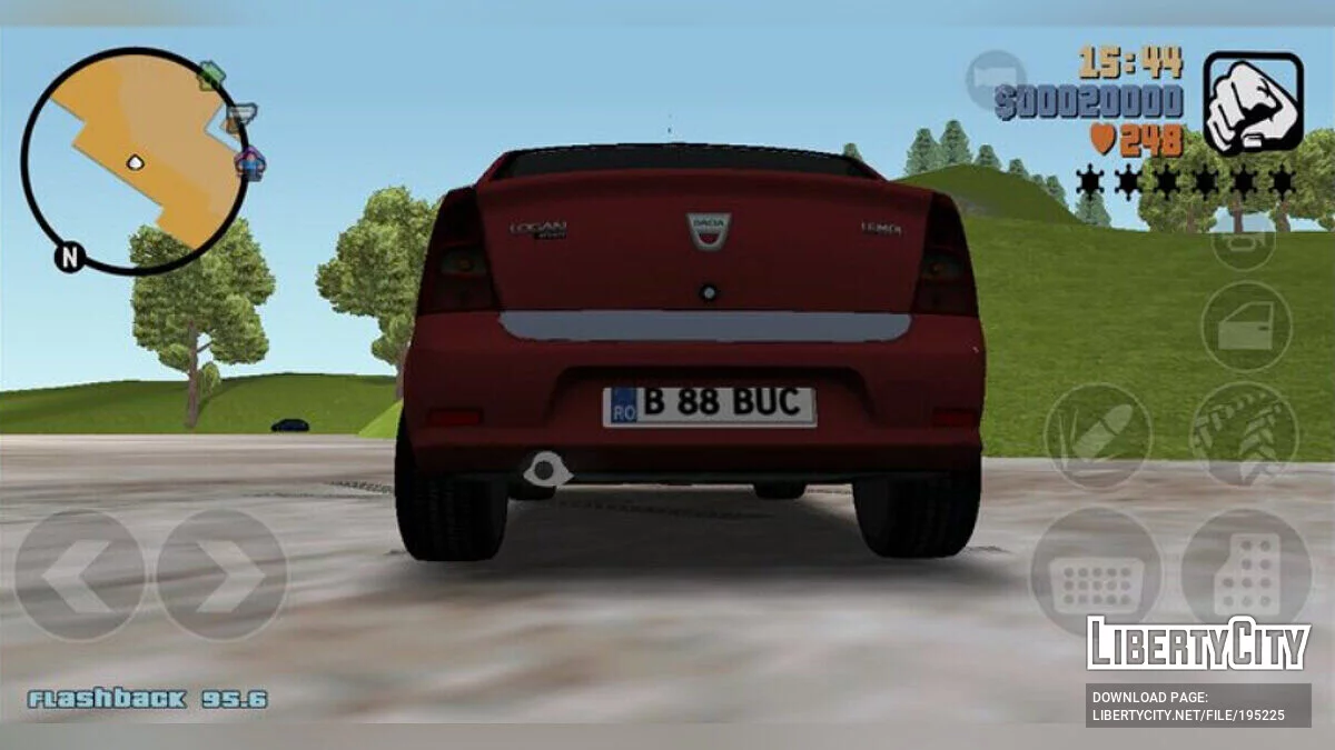 Dacia Logan 2008 GPL / GTA 3 (iOS, Android)