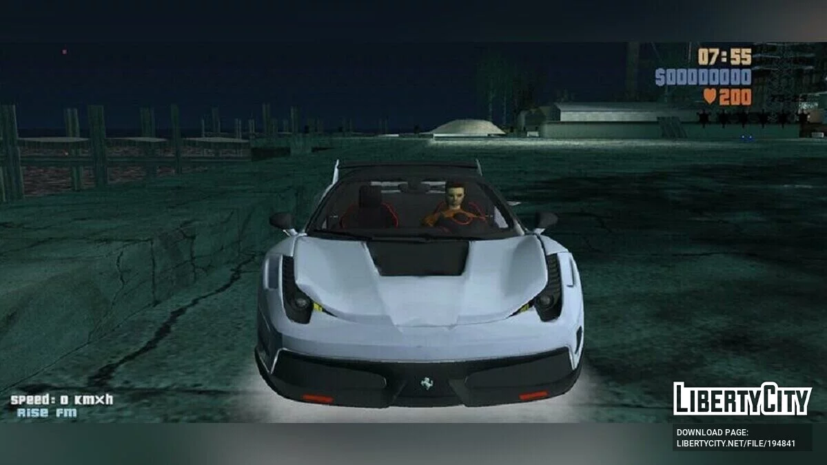 Ferrari 458 Italia Misha Design / GTA 3 (iOS, Android)