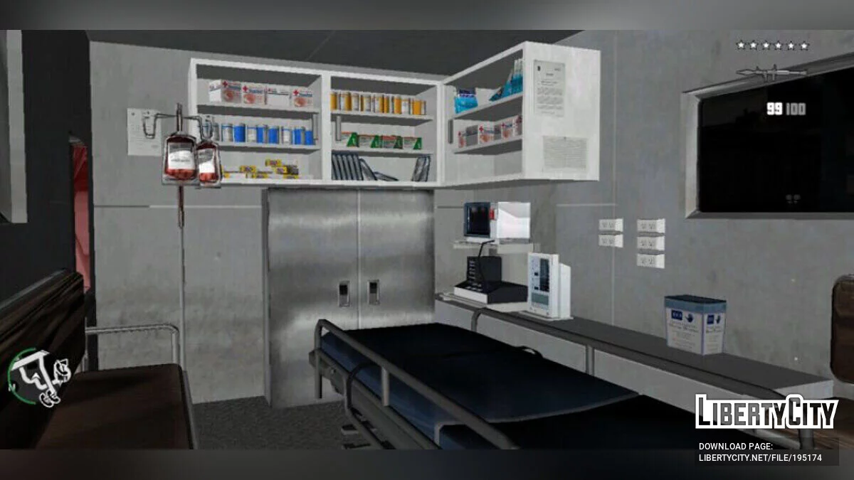HD Ambulance / GTA 3 (iOS, Android)