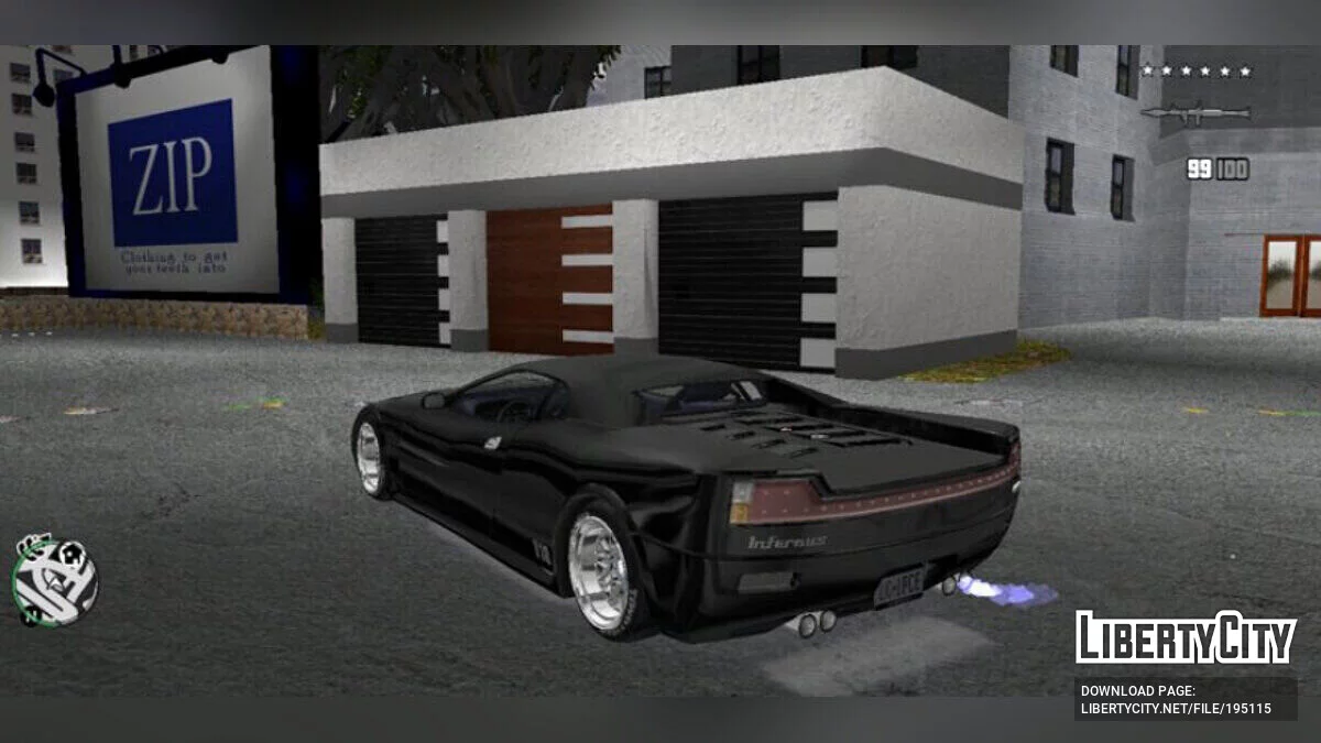 HD Infernus / GTA 3 (iOS, Android)