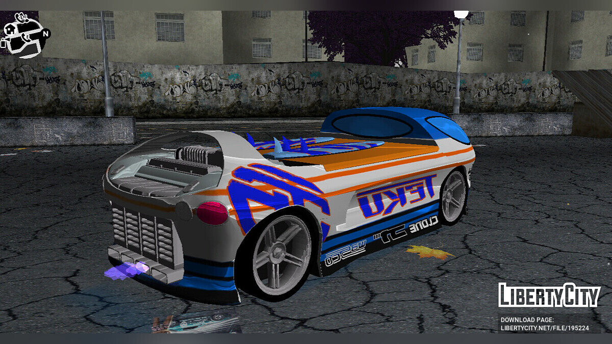 Скачать Hot Wheels Acceleracers Deora II для GTA 3 (iOS, Android)