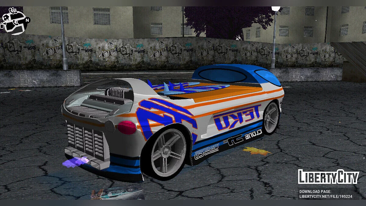 Hot Wheels Acceleracers Deora II / GTA 3 (iOS, Android)