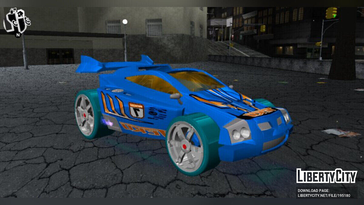 Скачать Hot Wheels Acceleracers SpecTyte для GTA 3 (iOS, Android)