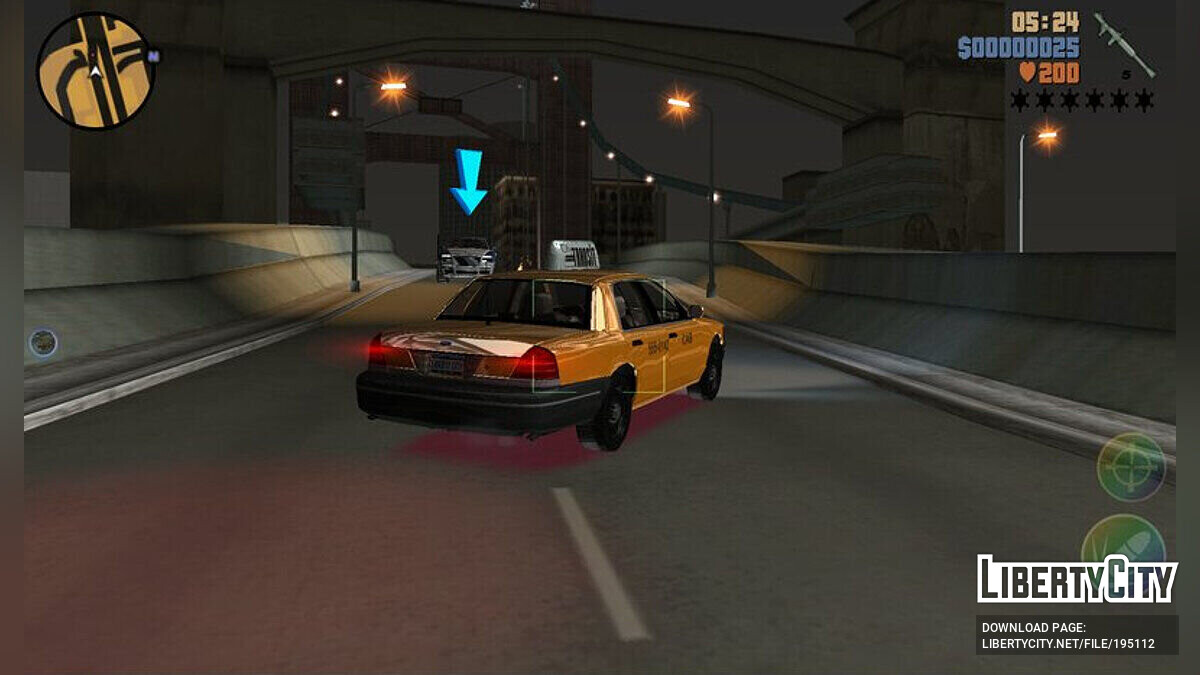 Скачать New York Taxi для GTA 3 (iOS, Android)