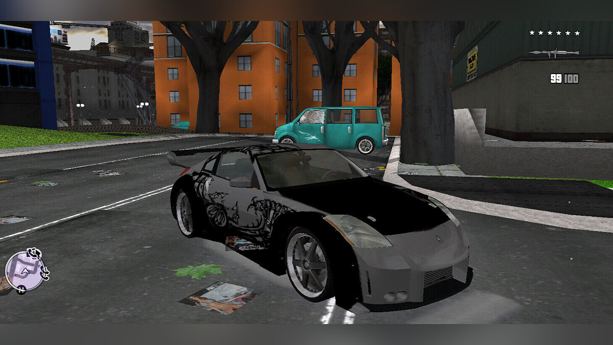 Скачать Nissan 350z DK для GTA 3 (iOS, Android)