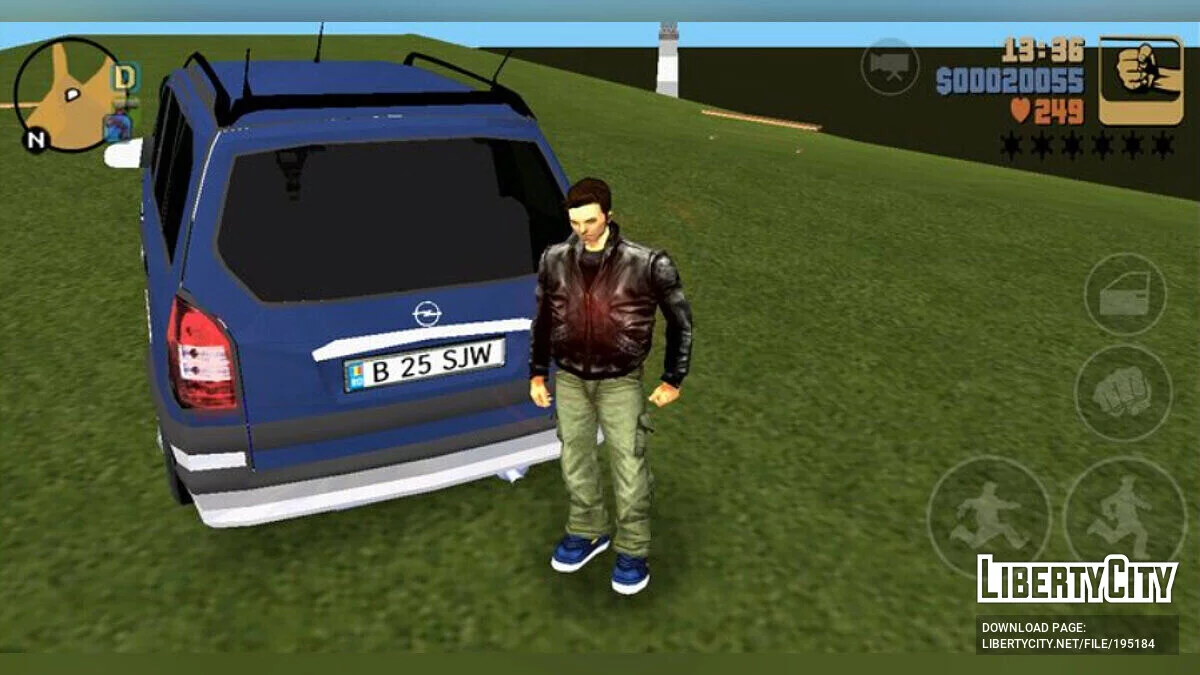 Opel Zafira / GTA 3 (iOS, Android)