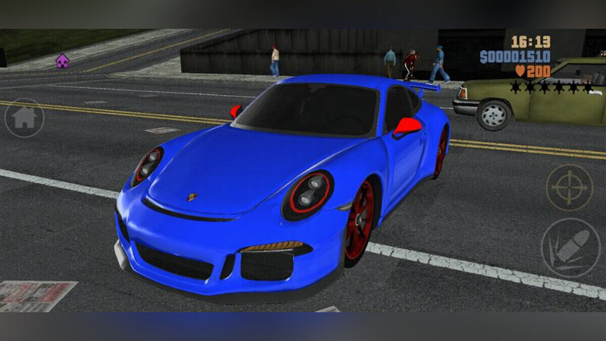 Скачать Porsche 911 GT3 2014 для GTA 3 (iOS, Android)