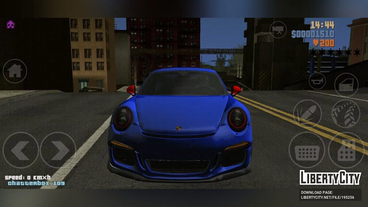 Porsche 911 GT3 2014 / GTA 3 (iOS, Android)