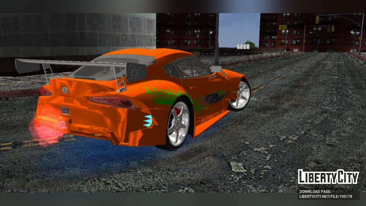 Toyota Supra A90 F&F / GTA 3 (iOS, Android)