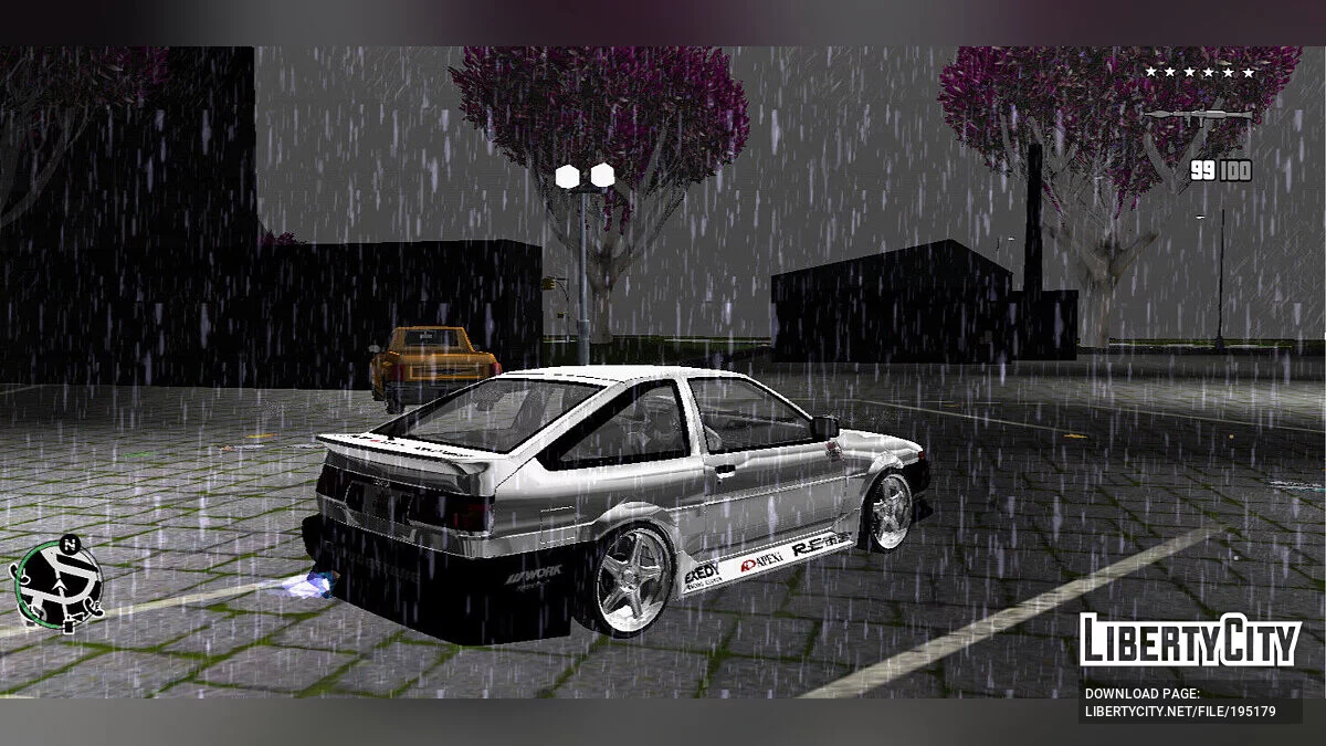 Toyota Trueno AE86 Touge Drift / GTA 3 (iOS, Android)