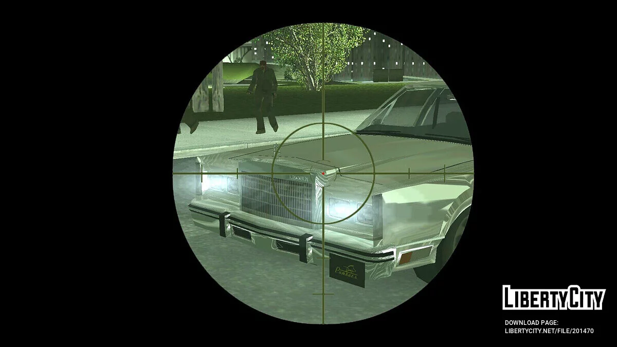 Lincoln Town Car II -  Лимузин / GTA 3 (iOS, Android)