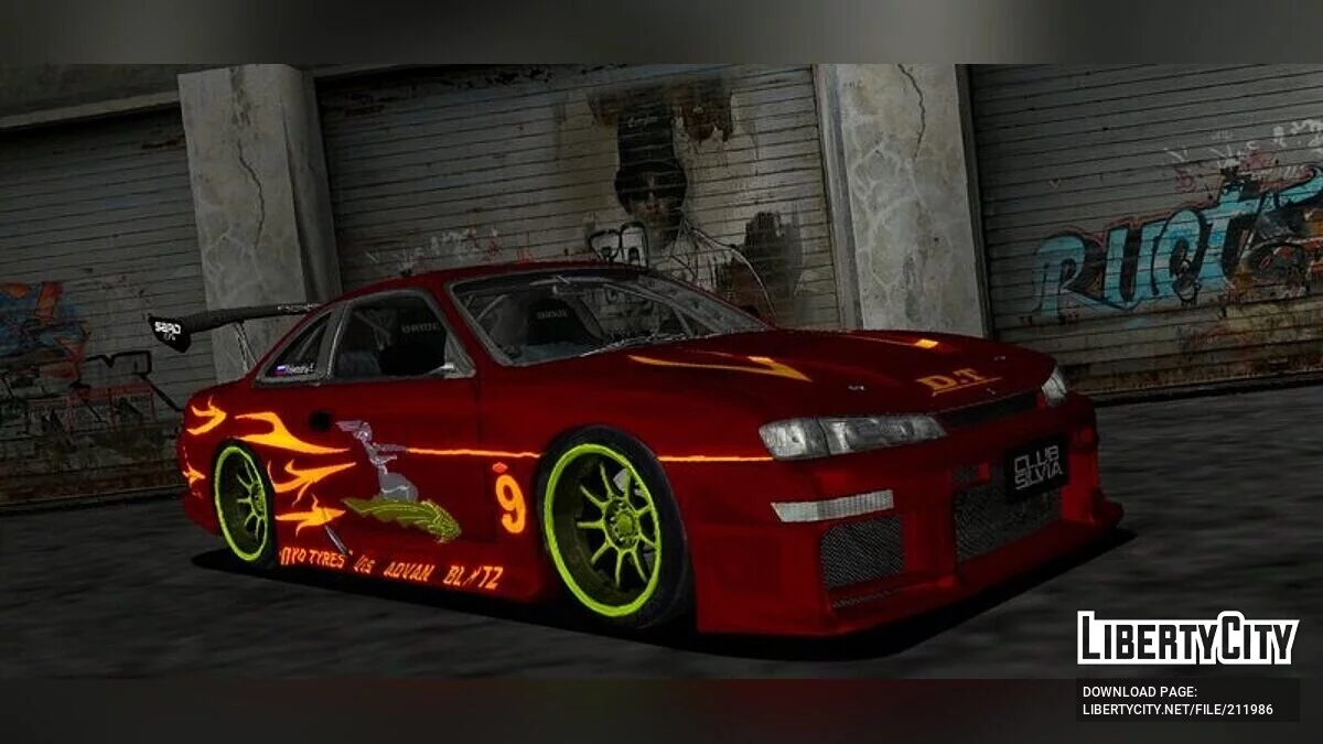 Nissan 200SX S14a / GTA 3 (iOS, Android)
