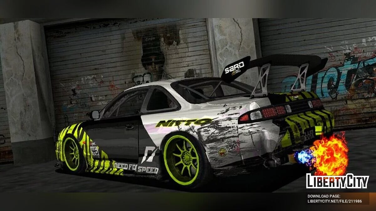Nissan 200SX S14a / GTA 3 (iOS, Android)