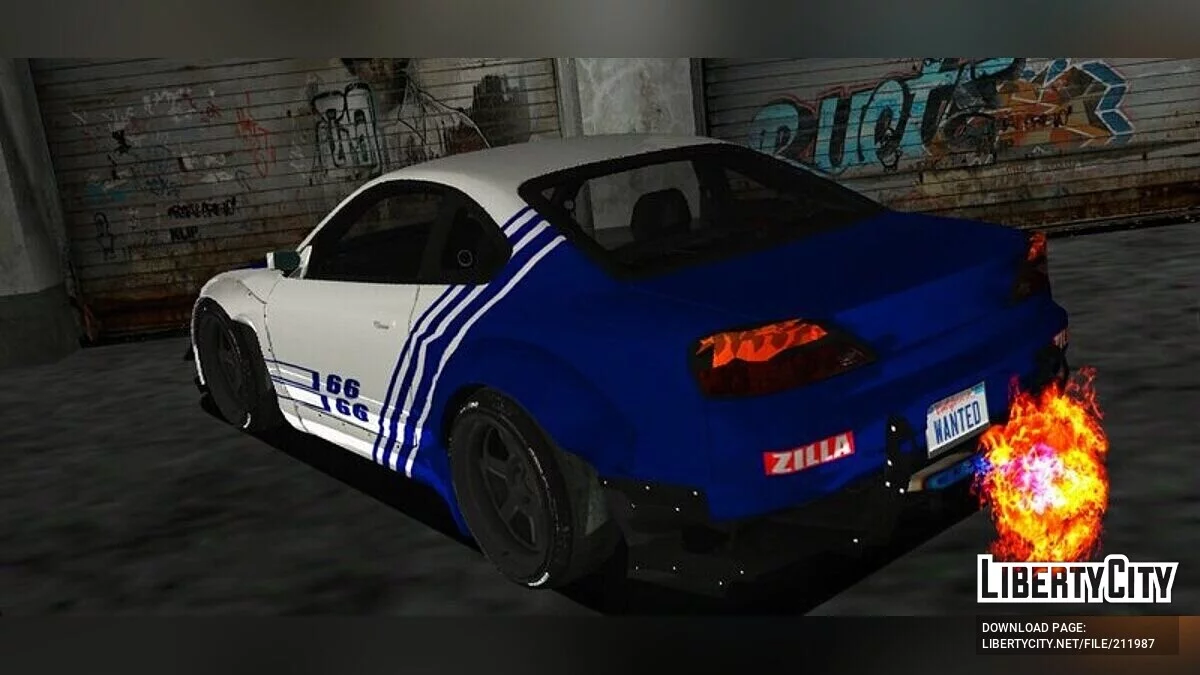 Nissan Silvia S15 Spec-R Rocket Bunny / GTA 3 (iOS, Android)