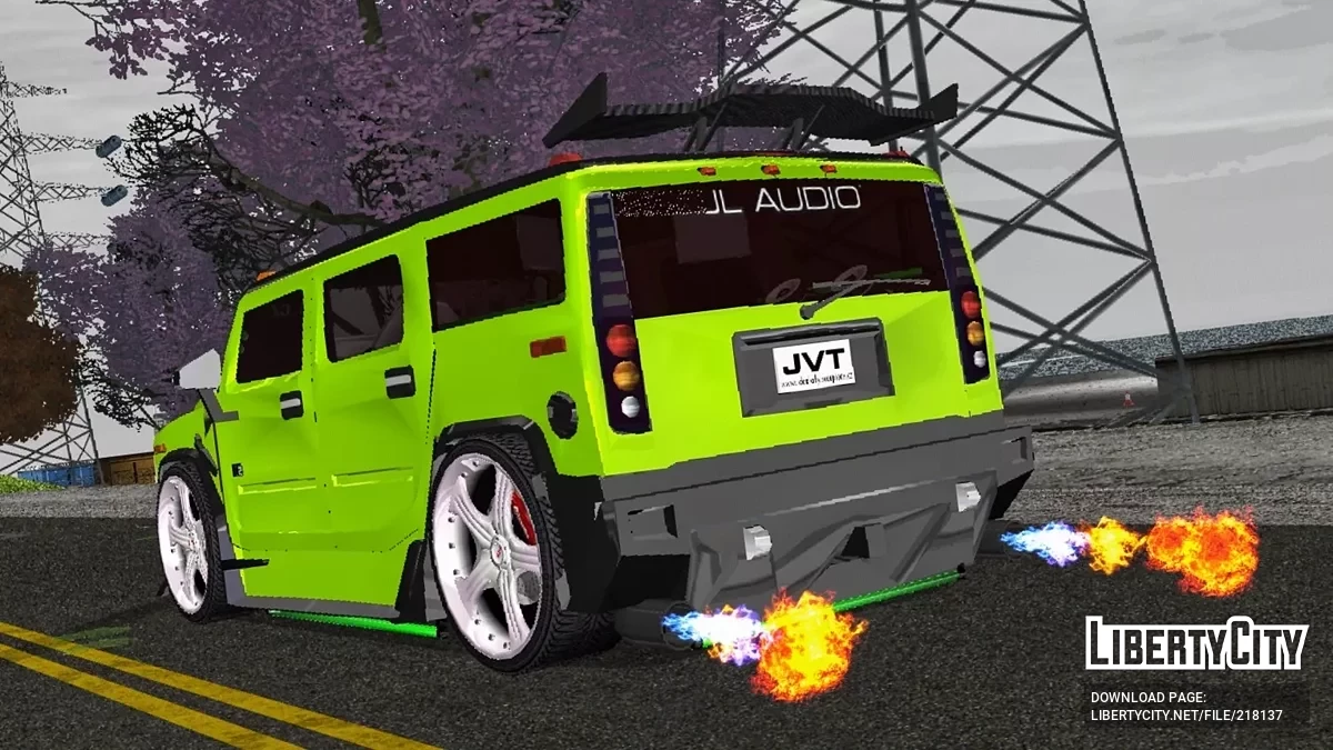 AMG H2 Hummer Tuning / GTA 3 (iOS, Android)