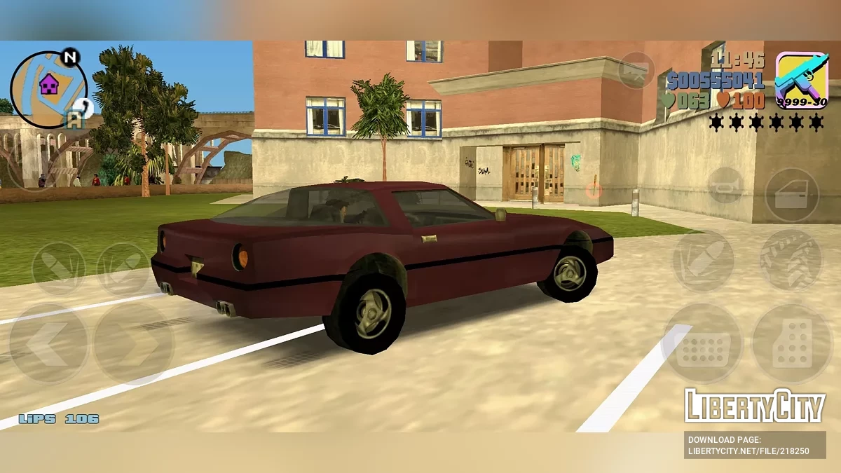 Beta VC Banshee / GTA 3 (iOS, Android)