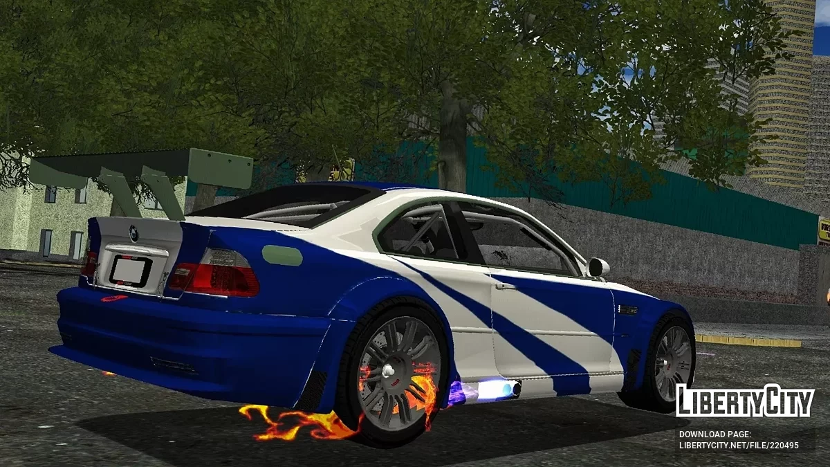 BMW M3 GTR [E46] 2004 / GTA 3 (iOS, Android)