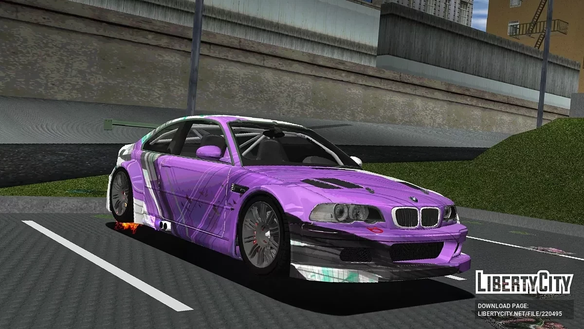 BMW M3 GTR [E46] 2004 / GTA 3 (iOS, Android)