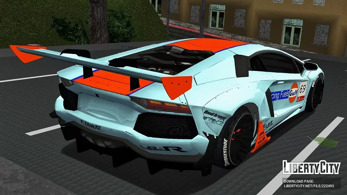 2011 Lamborghini Aventador LP700-4 Liberty Walk Limited Edition / GTA 3 (iOS, Android)