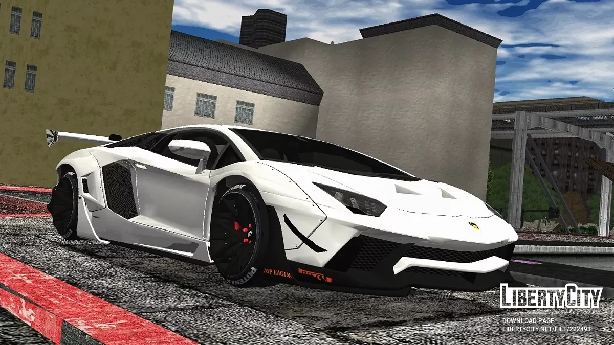 2011 Lamborghini Aventador LP700-4 Liberty Walk Limited Edition / GTA 3 (iOS, Android)