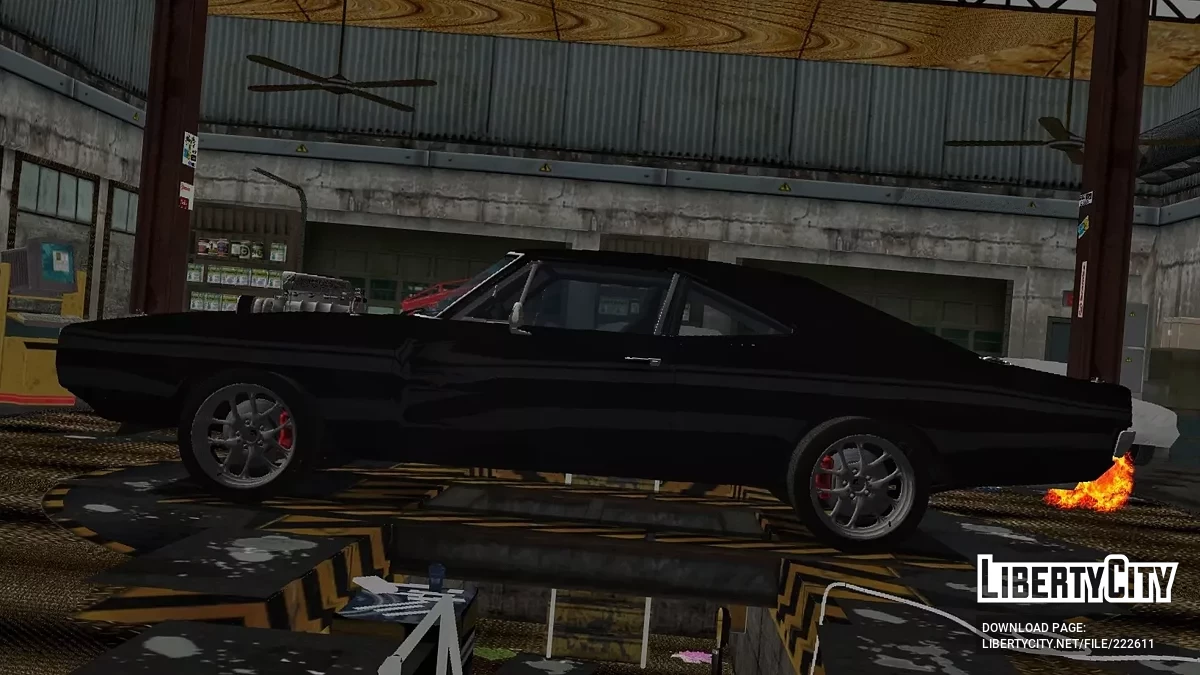 Dom's Charger RT '70 / GTA 3 (iOS, Android)