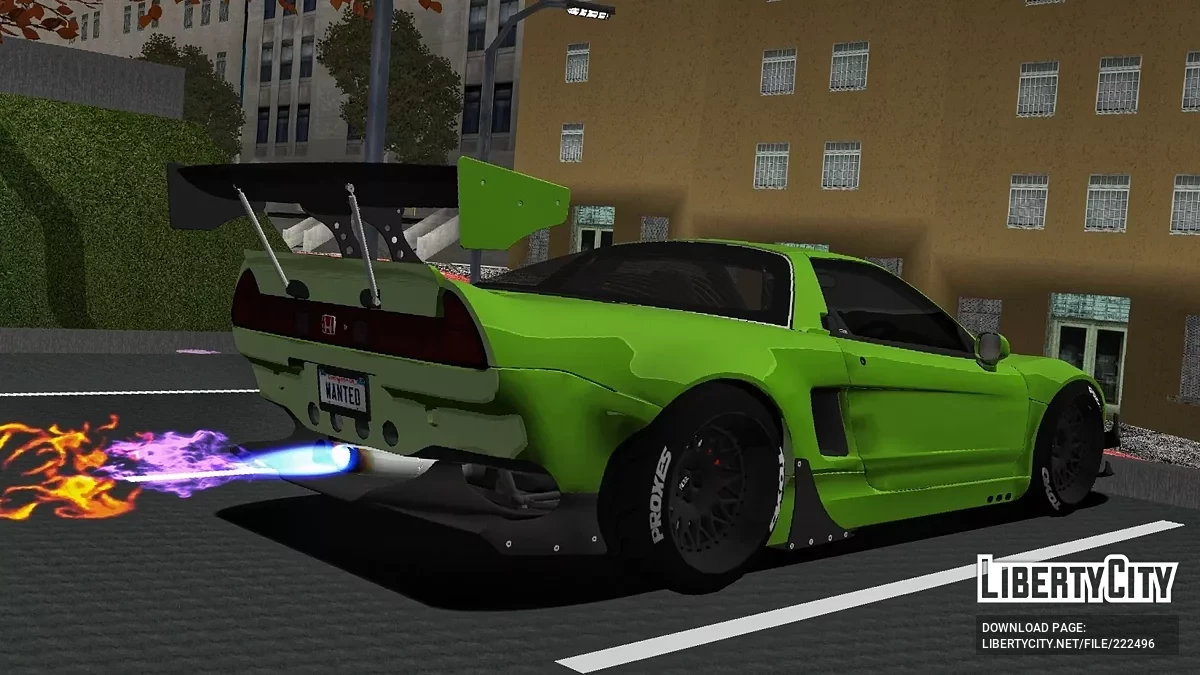 Honda NSX-R '92 Rocket Bunny / GTA 3 (iOS, Android)