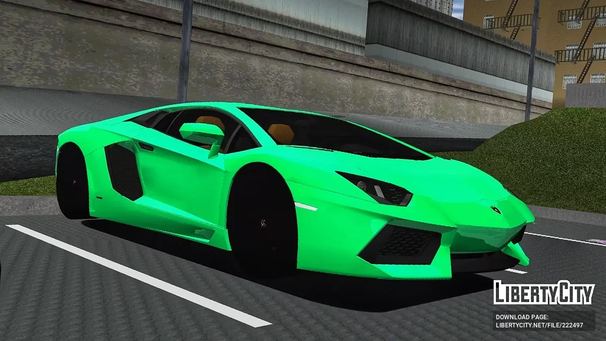 Lamborghini Avendator / GTA 3 (iOS, Android)