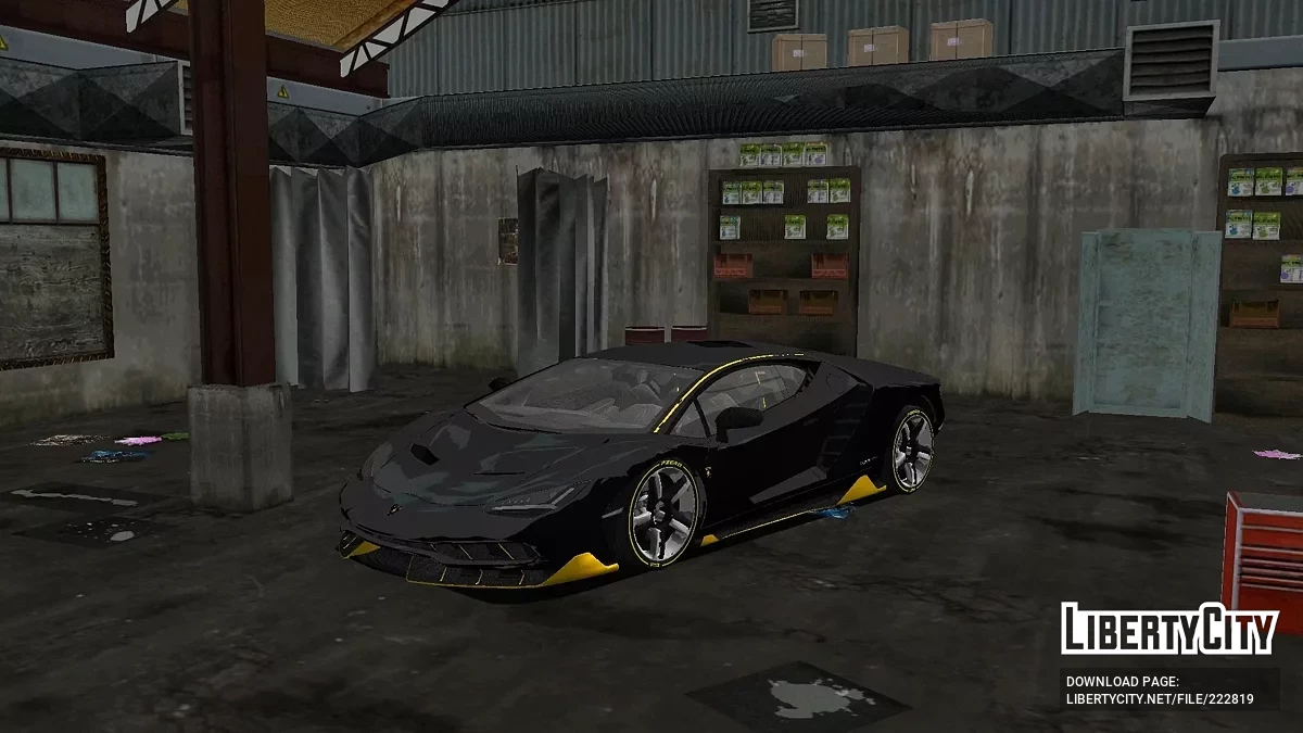 Lamborghini Centenario LP770-4 / GTA 3 (iOS, Android)
