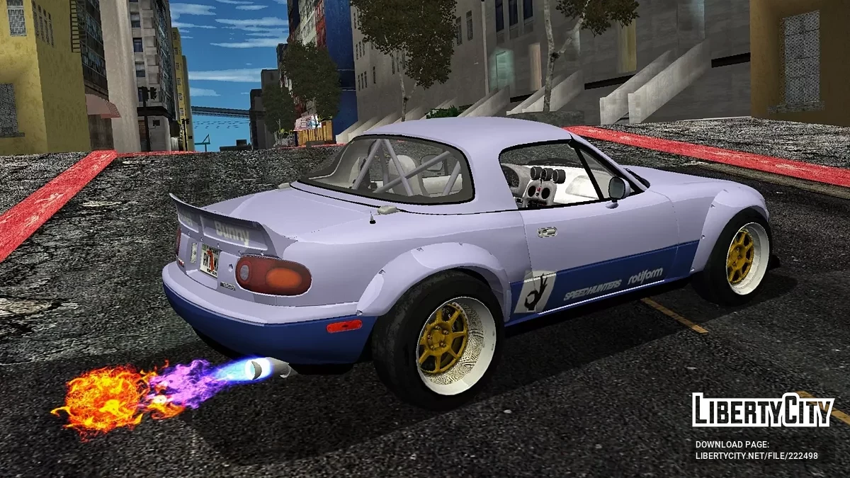 Mazda Miata MX-5 '89 Rocket Bunny / GTA 3 (iOS, Android)