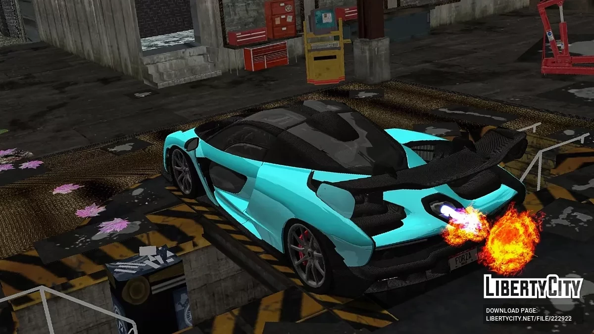 Mclaren Senna / GTA 3 (iOS, Android)