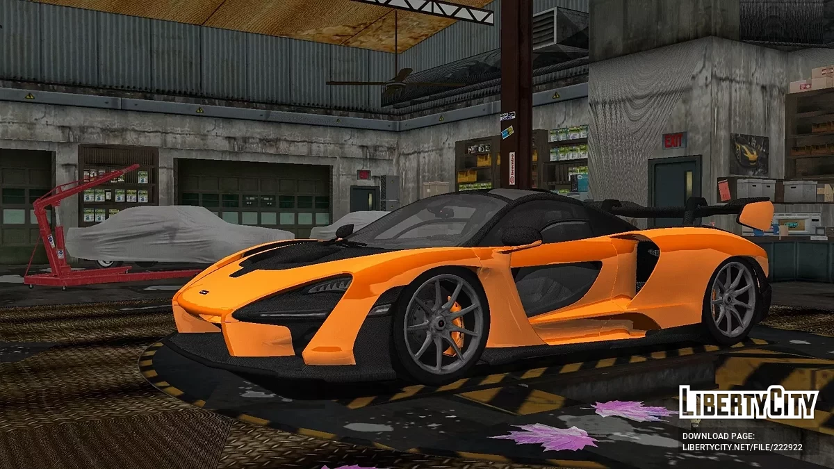Mclaren Senna / GTA 3 (iOS, Android)