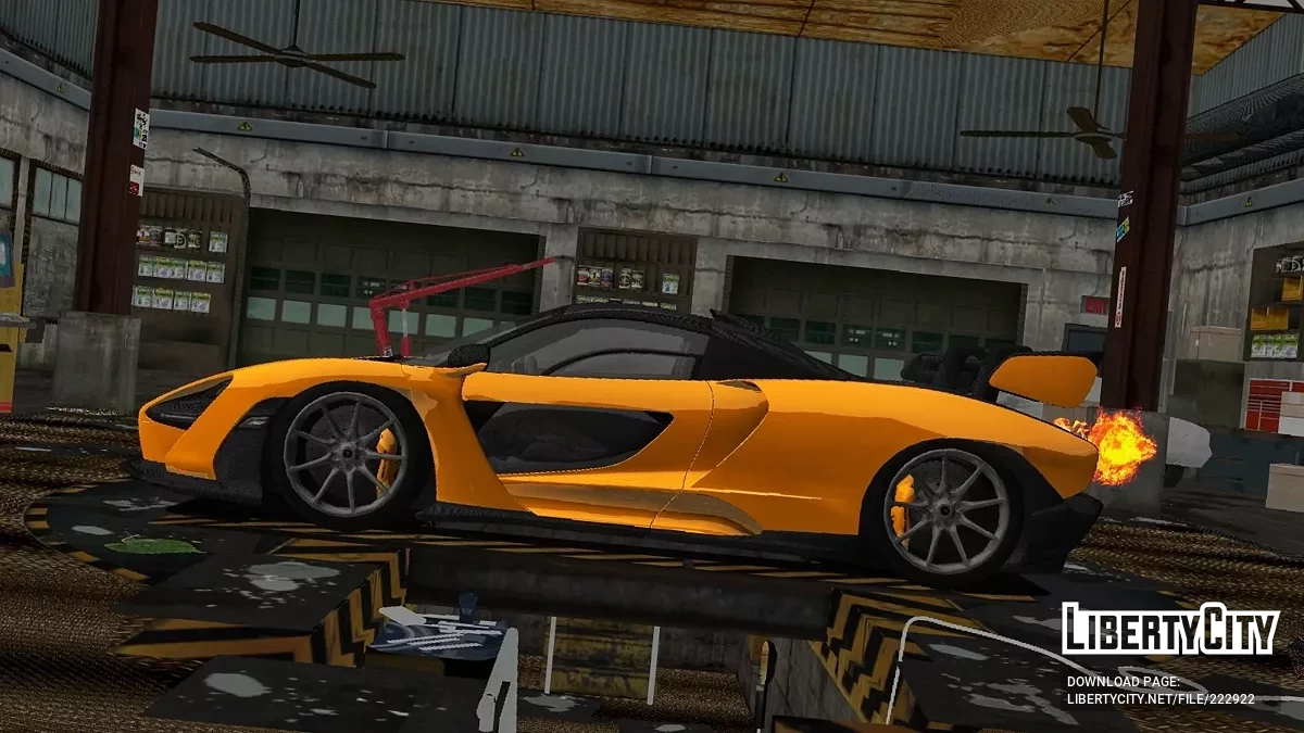 Mclaren Senna / GTA 3 (iOS, Android)