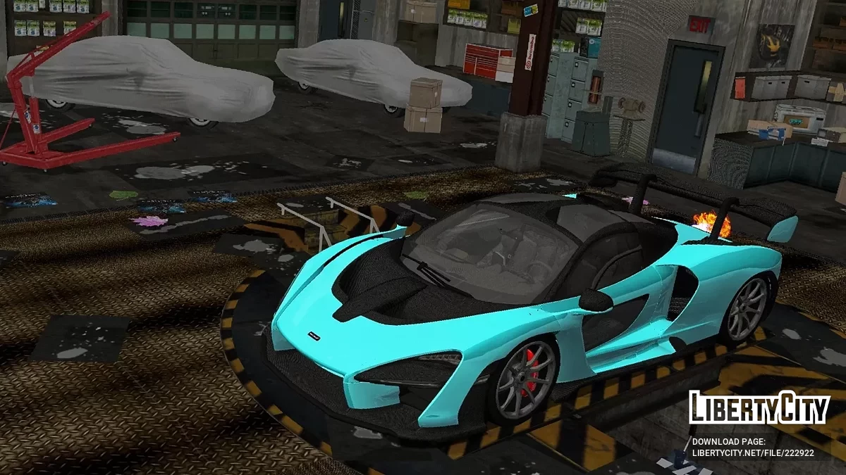 Mclaren Senna / GTA 3 (iOS, Android)