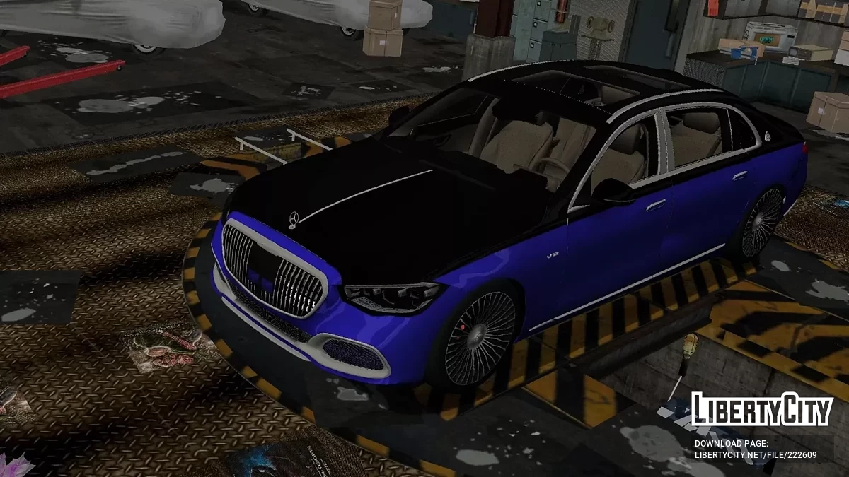 Mercedes-Maybach S680 / GTA 3 (iOS, Android)