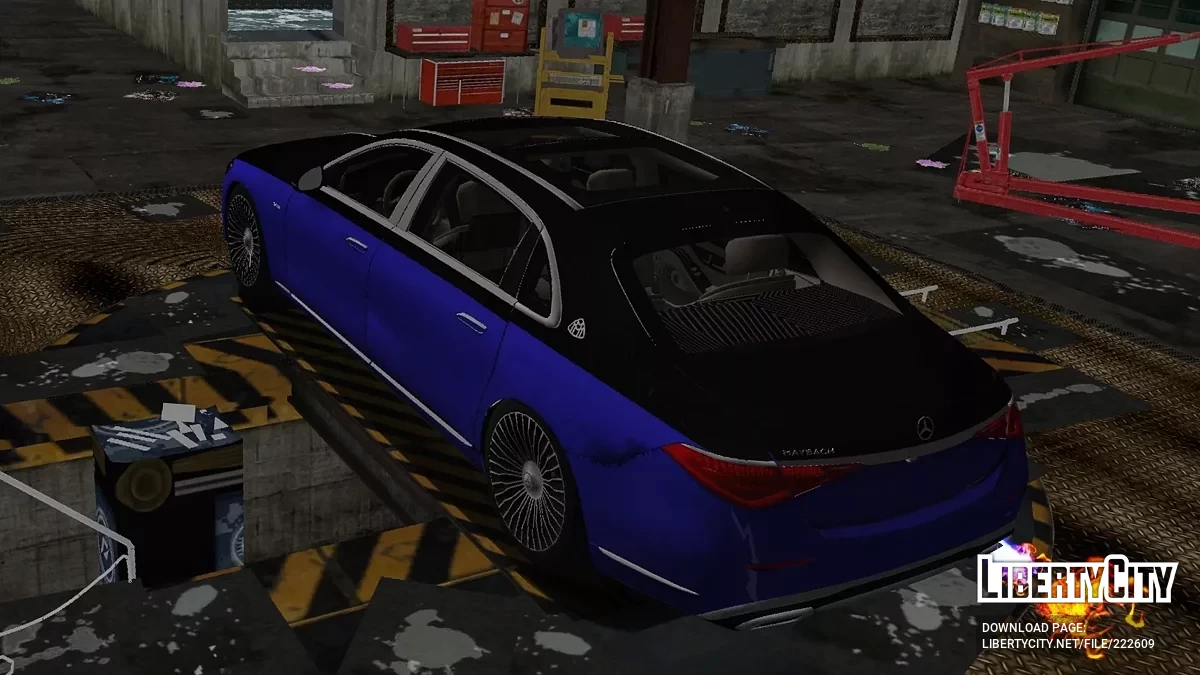 Mercedes-Maybach S680 / GTA 3 (iOS, Android)
