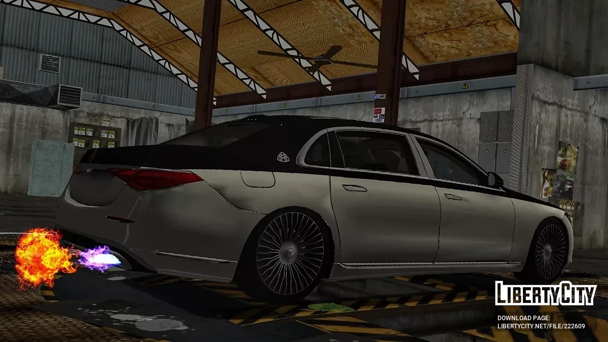 Mercedes-Maybach S680 / GTA 3 (iOS, Android)