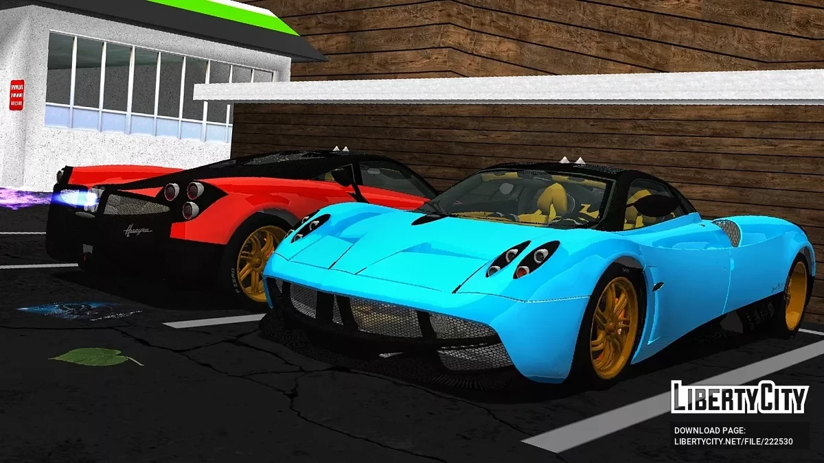 Pagani Huayra 2012 / GTA 3 (iOS, Android)