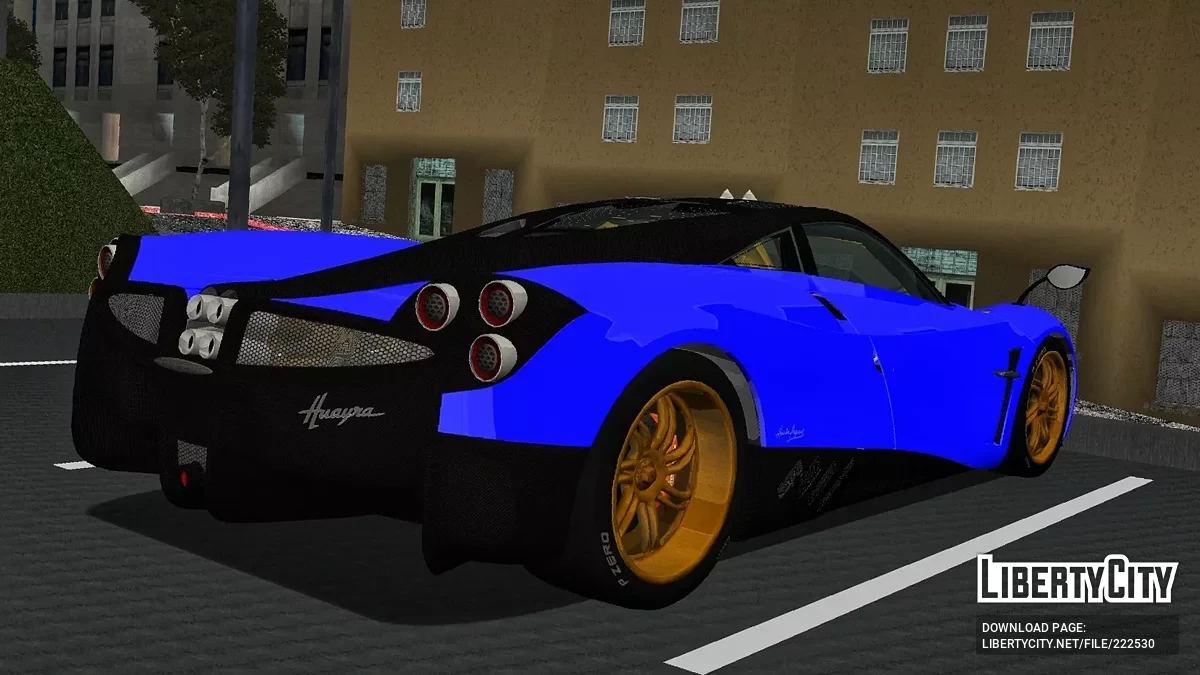 Pagani Huayra 2012 / GTA 3 (iOS, Android)