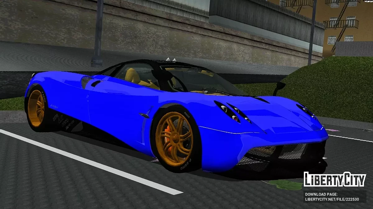 Pagani Huayra 2012 / GTA 3 (iOS, Android)