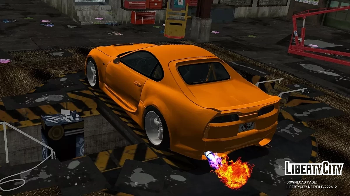 Toyota Supra Mk.IV '94 / GTA 3 (iOS, Android)